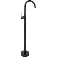 REA Robinet De Lavabo Sur Pied Lungo Nero