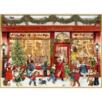 Sonstige Verlage Calendario dell'avvento da parete A4 - Chocolaterie