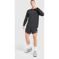 Nike Dri-Fit Miler L/S Top Maglia a manica lunga Uomo (L, nero)