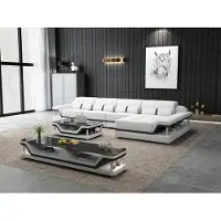 Xl Moebel Gmbh Ledersofa L-Form Couch Wohnlandschaft Ecksofa Garnitur Design Modern Sofa USB