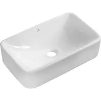 Laveo KVADRATO lavabo in Vetroceramica da appoggio VUK_6249