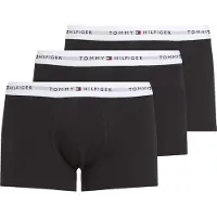 Tommy Hilfiger 3-pack Logo Waistband Trunk White Taglia: S | Biancheria intima Outlet | Uomo | Bianco