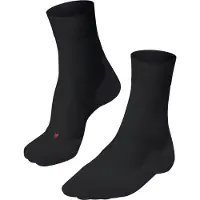 Falke RU4 Endurance Compression Calze da running Uomo (46-48, nero)