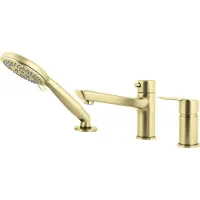 Deante 3-hole bathtub faucet