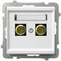 Ospel GGN-1R/m/00, bianco, IP20, 71 mm, 47 mm, 71 mm, 55 g