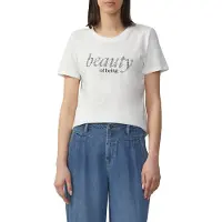 s.Oliver T-shirts Offwhite Taglia: 44 | Maglie Sportivi Outlet | Donna | Bianco