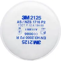 3M Filtro antiparticolato rotondo 2125 EN 1473:2000 P2 - 7100015050