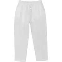 Mikuta The White Linen Pants White Taglia: S | Pantaloni Outlet | Donna | Bianco
