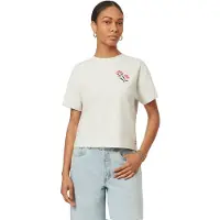 Scotch & Soda Boxy Crop Tee Light Grey Heather Taglia: XL | Maglie Sportivi Outlet | Donna | Grigio