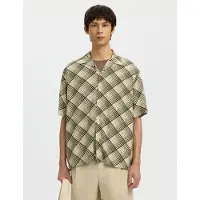 Selected Camicia A Maniche Corte Uomini Bianco M