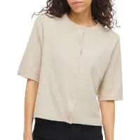 Vila Viliga Maniche Corte Cardigan A Maglia
