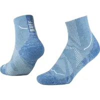 Buff Dryflx Quarter Sock Calze da running (36-38, blu)