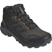 Adidas - Scarpe da trekking in GORE-TEX&reg; - Terrex Skychaser Ax5 Mid GTX Shadow Olive per Uomo - Taglia 10 UK - Marrone