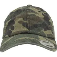 Brandit Cappellino Con Visiera Low Profile Camo Washed