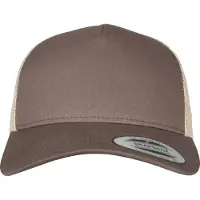 Flexfit Cappello da baseball beige / marrone