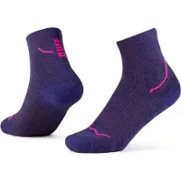 Buff Dryflx Quarter Sock Calze da running (45-47, blu/lilla)