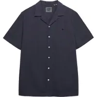 Superdry per uomo. M4011138A Camicia Navy Cabana (XXL), Casual, Cotone, Manica corta