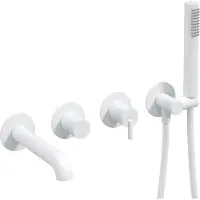 Deante Concealed 4-hole bathtub mixer