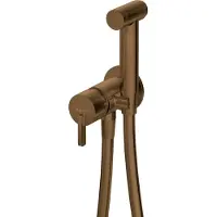 Deante Concealed bidet mixer with bidetta receiver