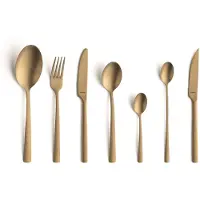 Amefa Manille All You Need 9035 42-pz, set di posate, oro