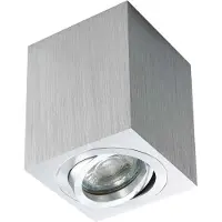 Heitronic Faretto da superficie ADL8001, alluminio