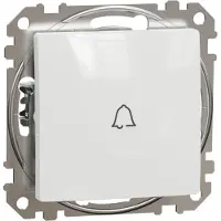 Schneider Electric Campanello a pulsante Sedna Design bianco lucido SDD111131