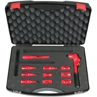Ks Tools 117.1887 set di bussole/raccordi