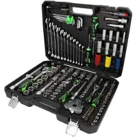 Ks Tools 512.0132 COMPETITION 1/4"+3/8"+1/2" Set di chiavi a bussola 512