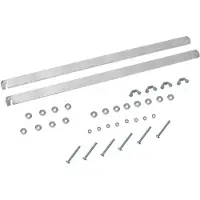 Hymer Set di puntelli rigidi smontabili per scale a pioli a gradini, lunghezza 0,26 m