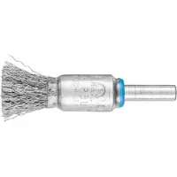 PFERD TOOLS Pennello non annodato PBU Ø13 mm gambo-Ø6 mm filo di acciaio inox-Ø0,15