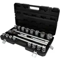 Ks Tools COMPETIZIONE Set di chiavi a bussola da 3/4", 21 pz