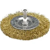 VOREL Spazzola con manico da 100 mm, con setole arricciate