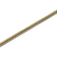 Daniel Wellington Catena Tide Mesh Placcata Oro — Collana