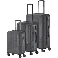 Travelite Bali 4 ruote Set di valigie 3 pezzi grigio
