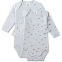 Sanetta Tutina / body per bambino blu / blu pastello