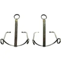 Grivel Cramp-o-Matic Narrow Bail (2 Pieces, grigio)