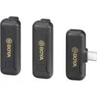 Boya BY-WM3T2-U2 Microfono wireless tipo C due trasmettitori