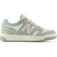 New Balance Pre Girls B480 Lace White Taglia: 29 | Scarpe Sportive Outlet | Unisex | Bianco