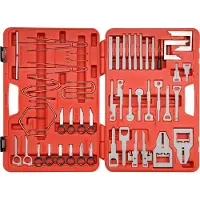YATO Set di strumenti per lo smontaggio, specifico per l'installazione e la rimozione di autoradio, composto da 52 pezzi