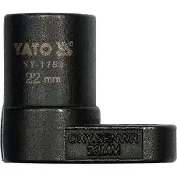 YATO Chiave per sonde lambda da 22 mm, 1/2 pollice