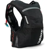 USWE Gilet idratante Rush 8, 8 l, nero, taglia L