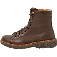 El naturalista per donna. 255724ZJ0005_012 N5572 Stivaletti Volcano in pelle marrone medio (38), Basso, Cerniera, Casual