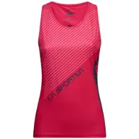 La Sportiva Women's Flow Tank Maglia da corsa Donna (XL, rosso/fuchsia)