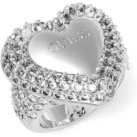 GUESS Anello Beloved Pave Heart