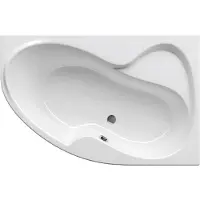Ravak Vasca da bagno angolare Rosa II 160x105 cm destra bianco neve CL210000