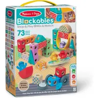 Melissa & Doug Gioco Di Costruzione Blockables Town 806012