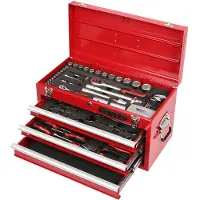 Ks Tools Set di utensili da 1/4"+1/2", 100 pezzi