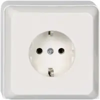 ELSO Supporto per elettrodomestici con presa di corrente a 1 g 515114