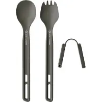 Sea to Summit Frontier Ultralight Cutlery Set Long Set posate grigio