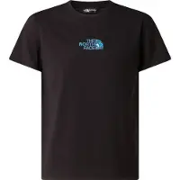 The North Face Boy's Liquid Logo Reg S/S Tee T-shirt Bambini (L, nero)